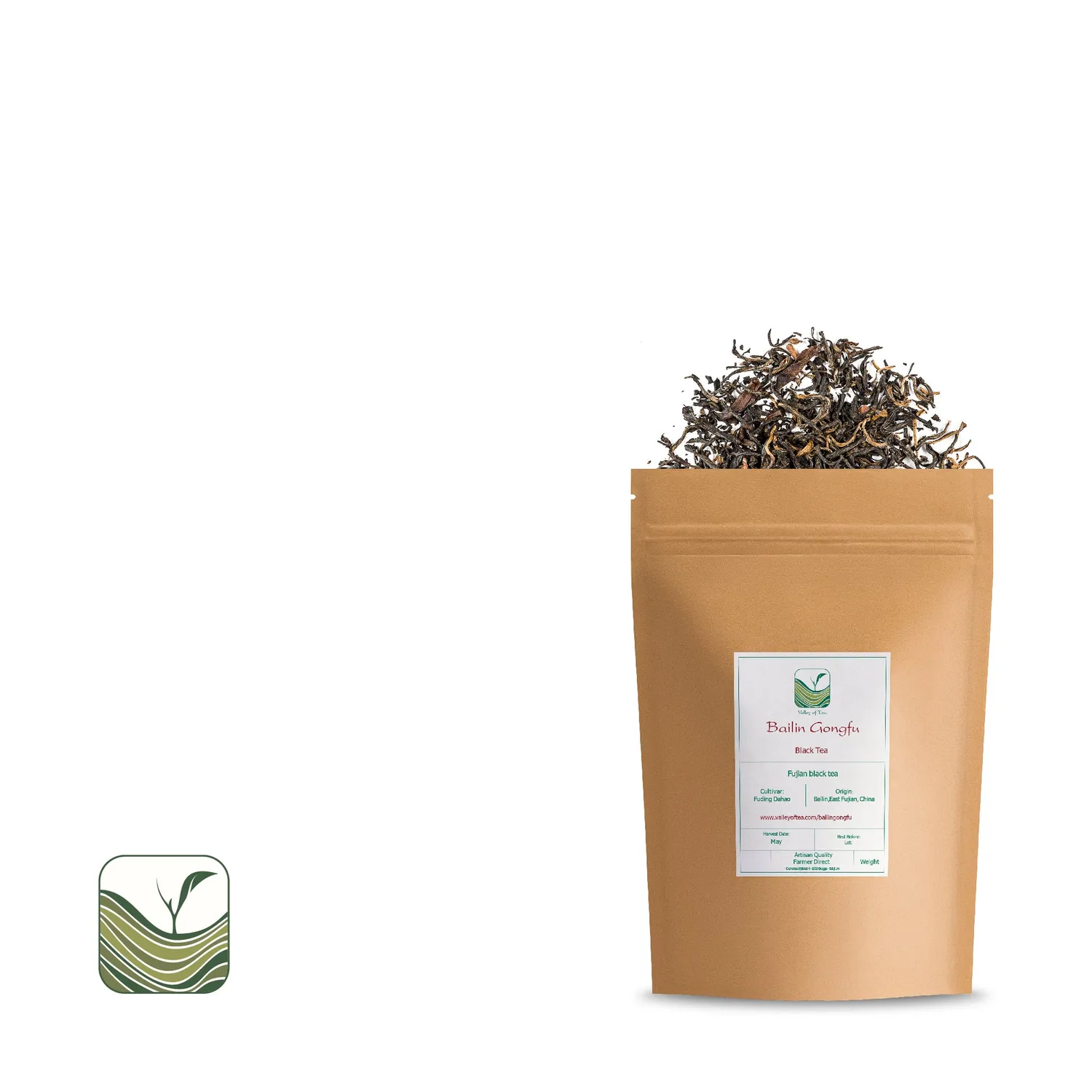 Valley of Tea Bailin Gongfu svart te 50g