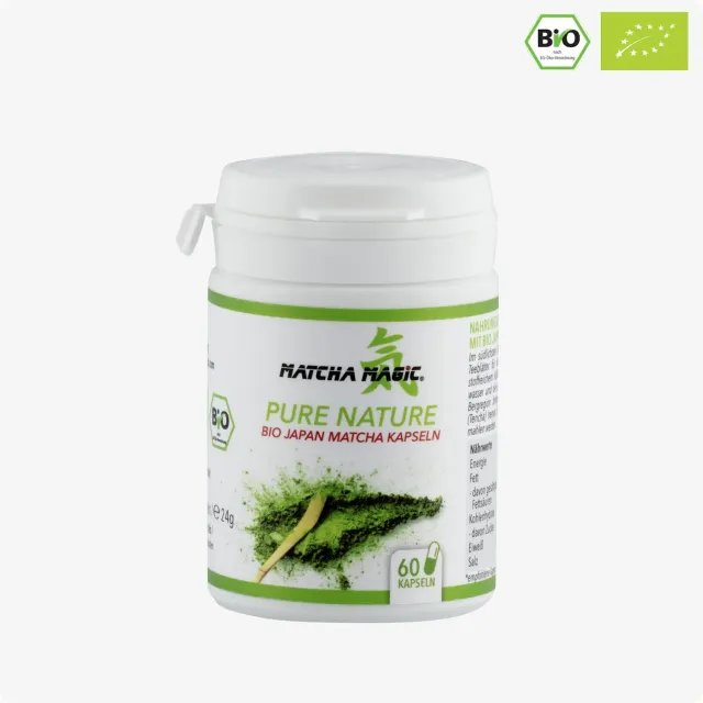 Matcha Magic matchakapslar bio 60 st 300 mg vegan