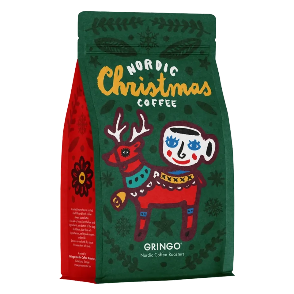 Gringo Nordic Christmas Coffee kaffe 250 g ljusrost
