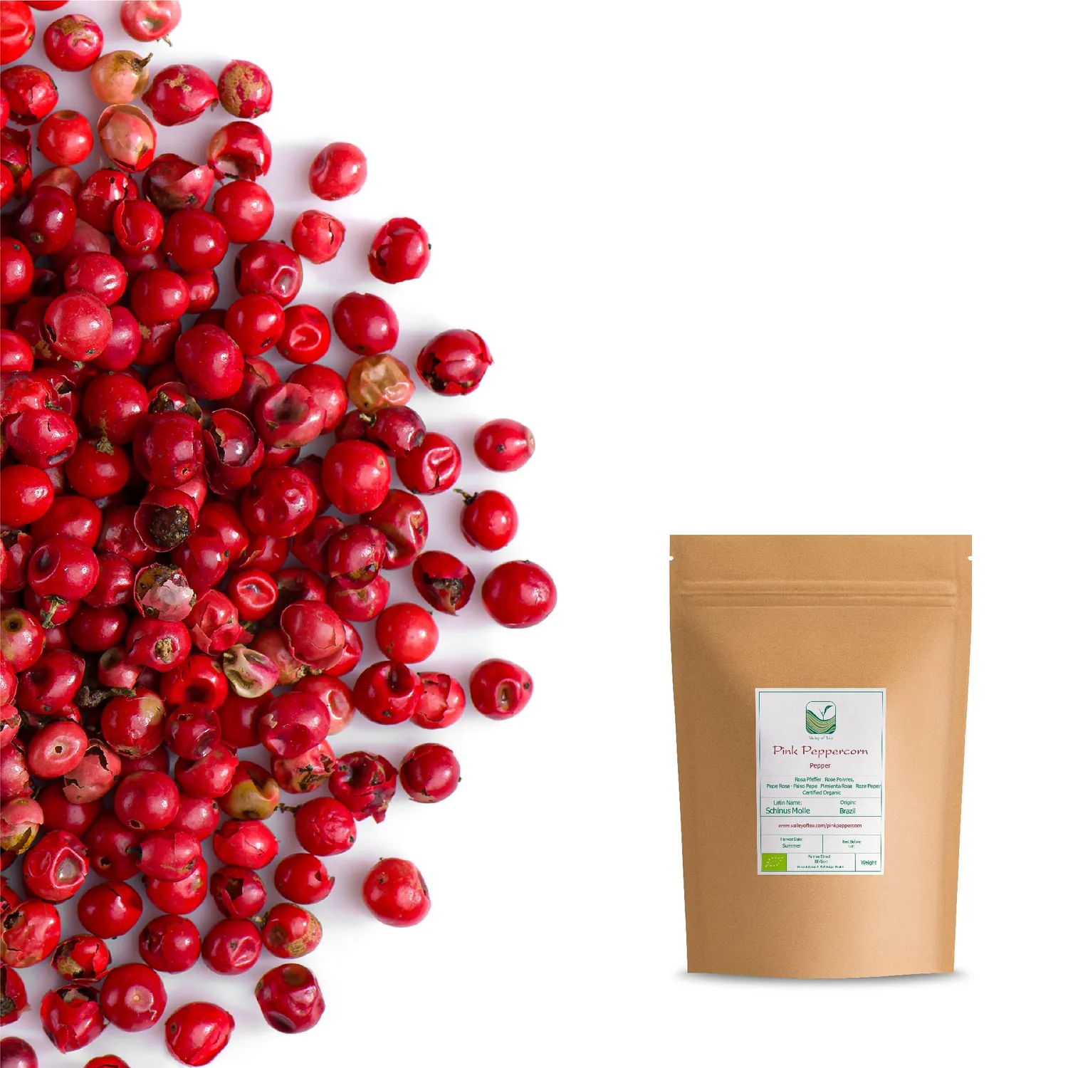 Valley of Tea Rosé Peppar krydda 700 g mild