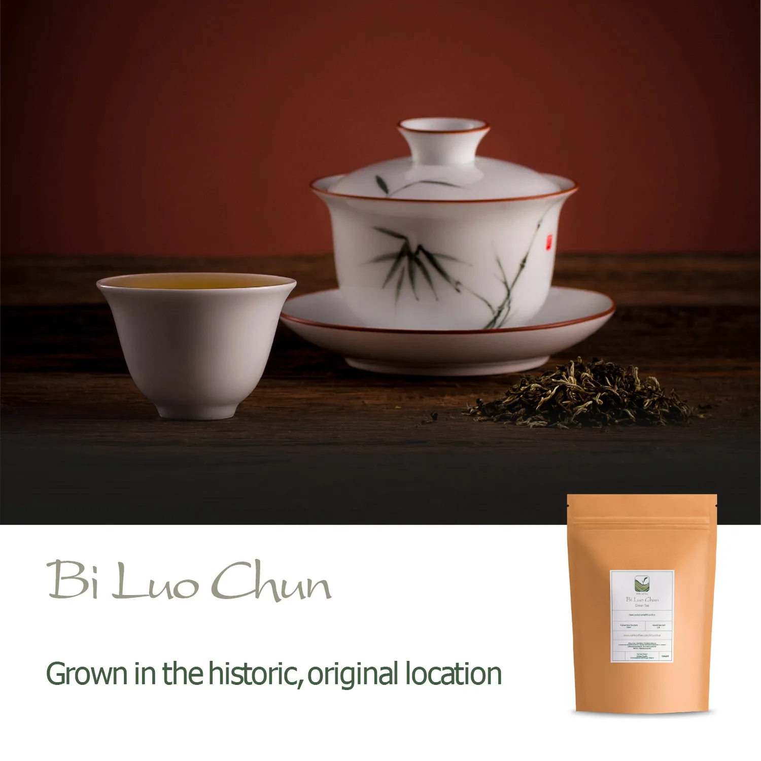 Valley of Tea Bi Luo Chun grönt te 50g