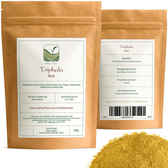 Valley of Tea Triphala pulver 250g ayurveda
