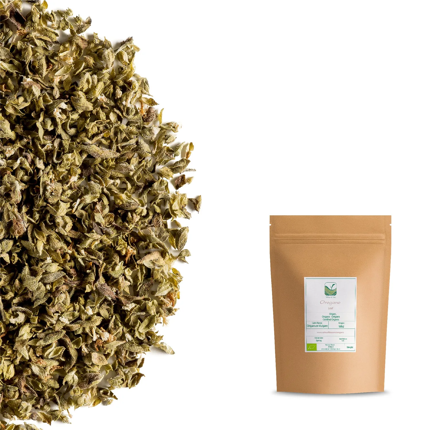 Valley of Tea Oregano krydda 100g ekologisk