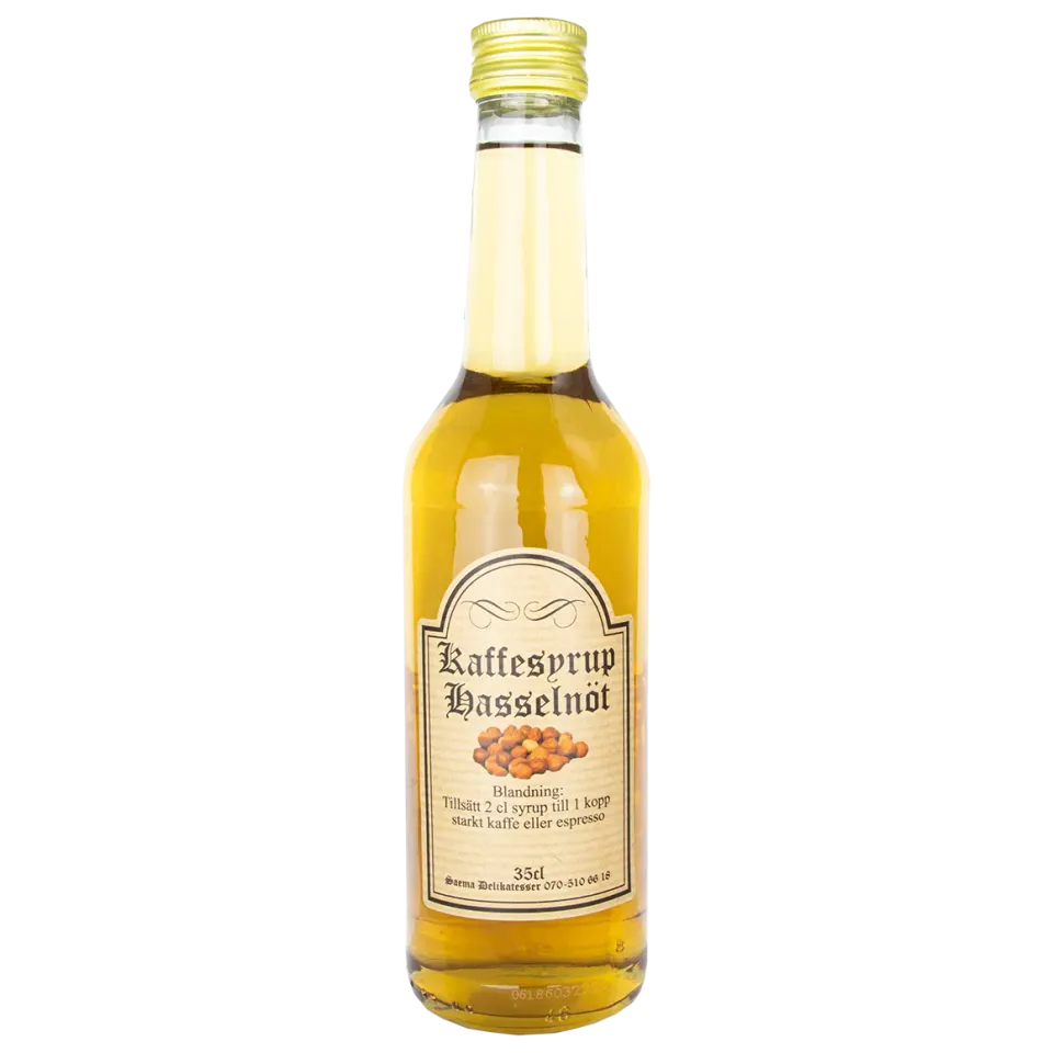 Saema kaffesyrup hasselnöt smaksättning