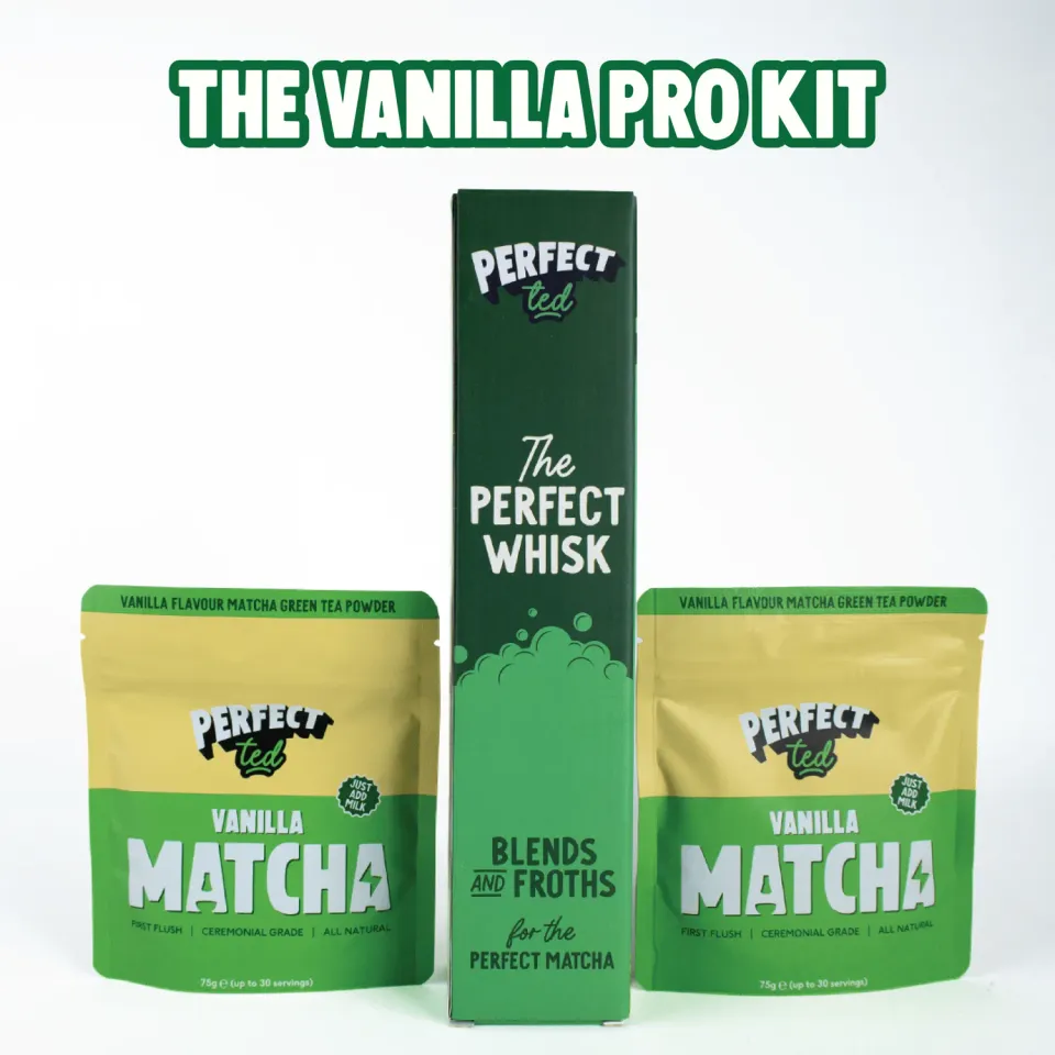 Perfect Ted Vanilla Pro Kit matchakit vanilj dubbel elvisp