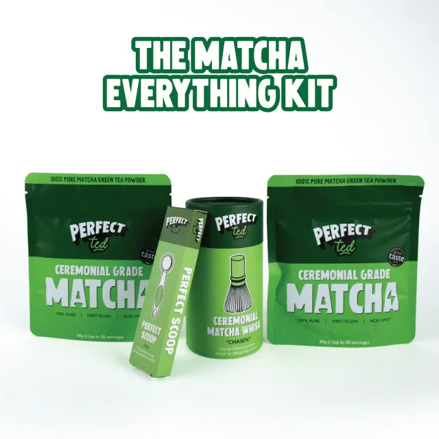 Perfect Ted Matcha Everything Kit matchapulver 2-pack umami
