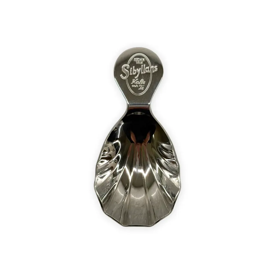 Sir Henry's Sibyllans Teskopa snäck silver tesked