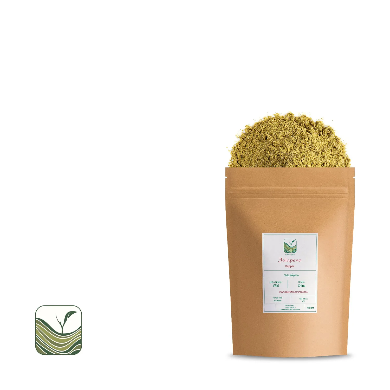 Valley of Tea Jalapeno torkad chili 100g ekologisk