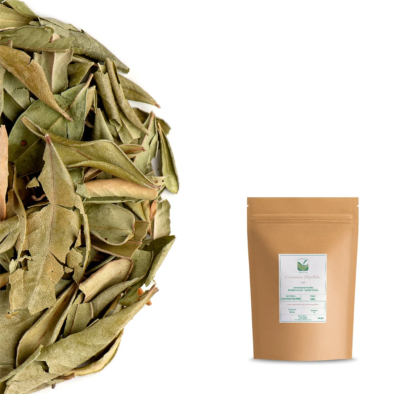 Valley of Tea Myrten örtte 100g koffeinfri