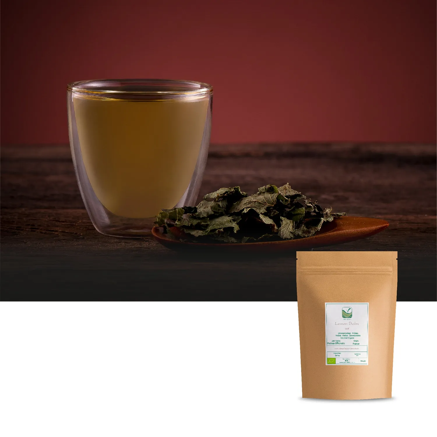 Valley of Tea Citronmeliss örtte 100 g lösvikt lugn