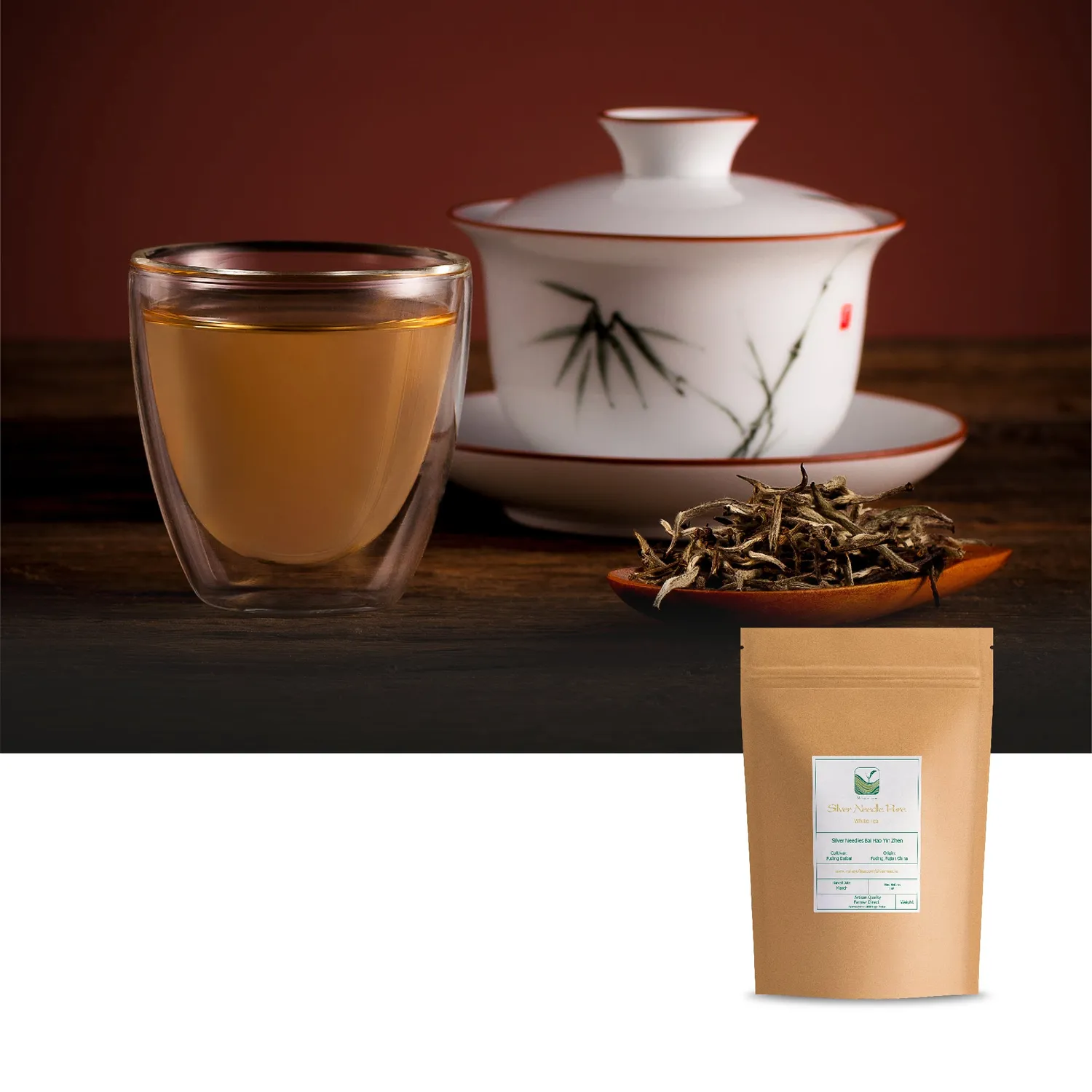 Valley of Tea Silvernål vitt te 50g lösvikt mild