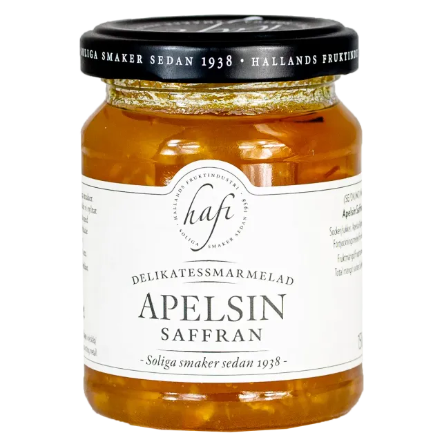 Hafi Apelsin & Saffran marmelad ostbricka