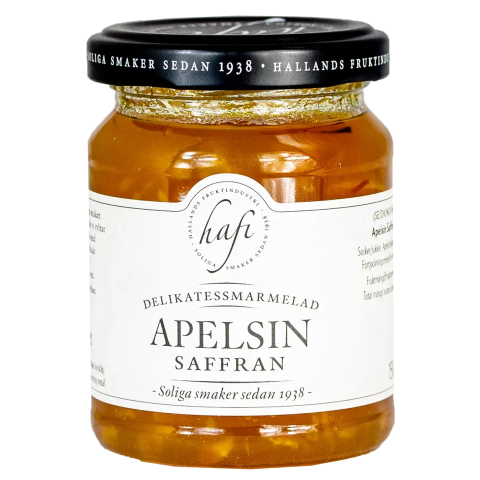 Hafi Apelsin & Saffran marmelad ostbricka