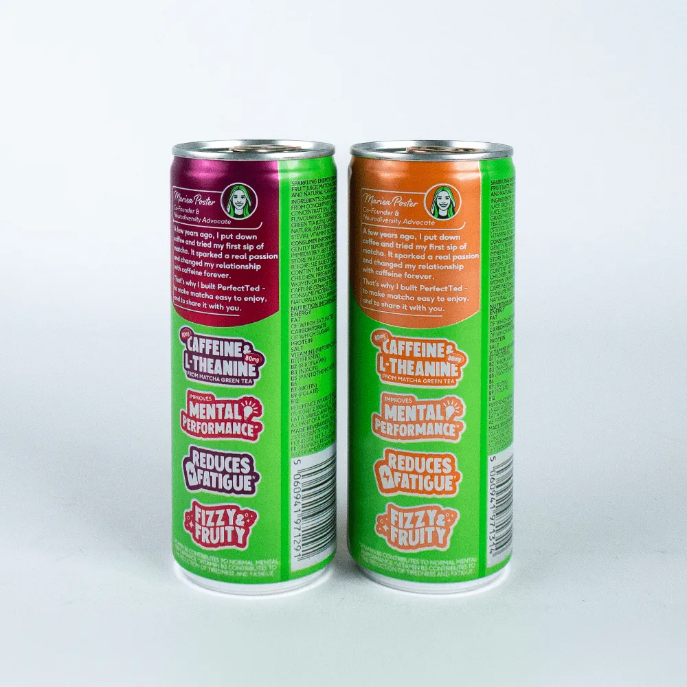 Perfect Ted Fruit Punch Duo energidryck 24-pack