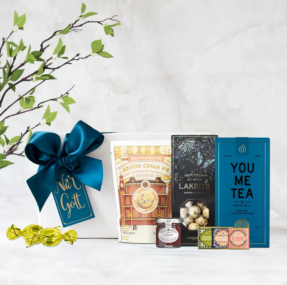 Bönor & Blad Signature Gift Small presentask te kakor 7 sorter