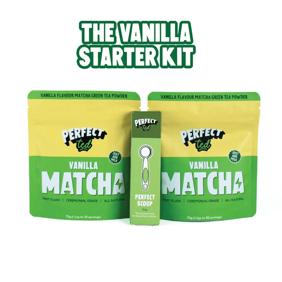 PERFECT TED Vanilla Starter matchakit vanilj