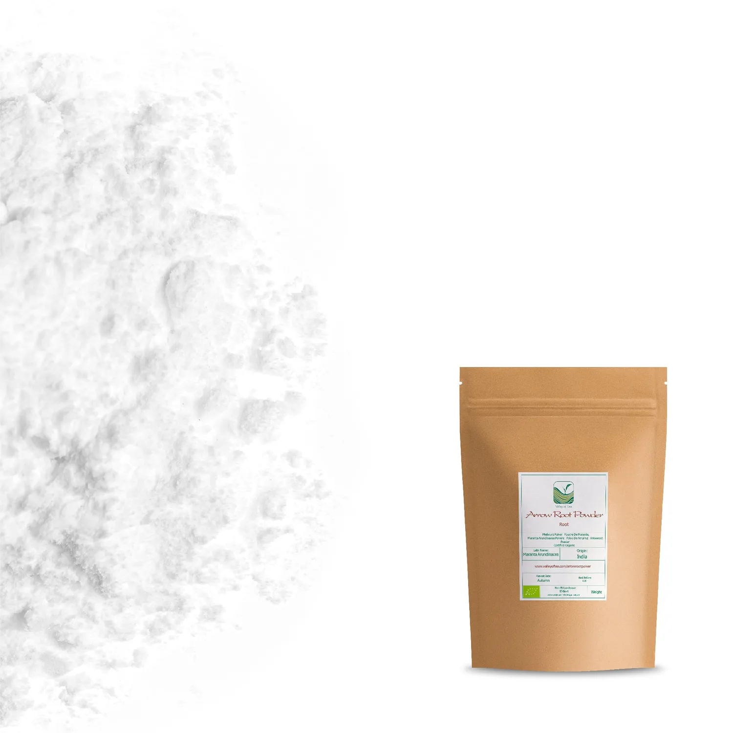 Valley of Tea Arrowrot förtjockningsmedel 200g glutenfri