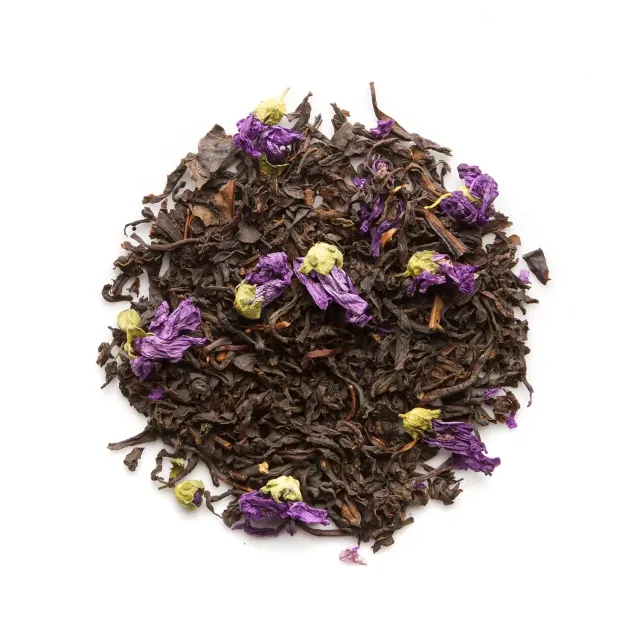 Sir Henry's Earl Grey Blå Blom svart te bergamott