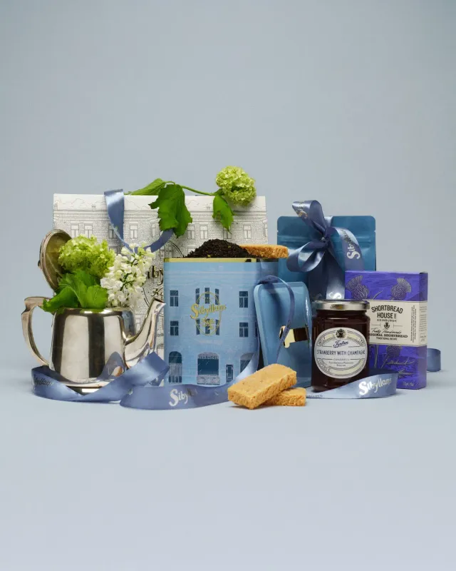 Sir Henry's Presentpåse blå husburk teset