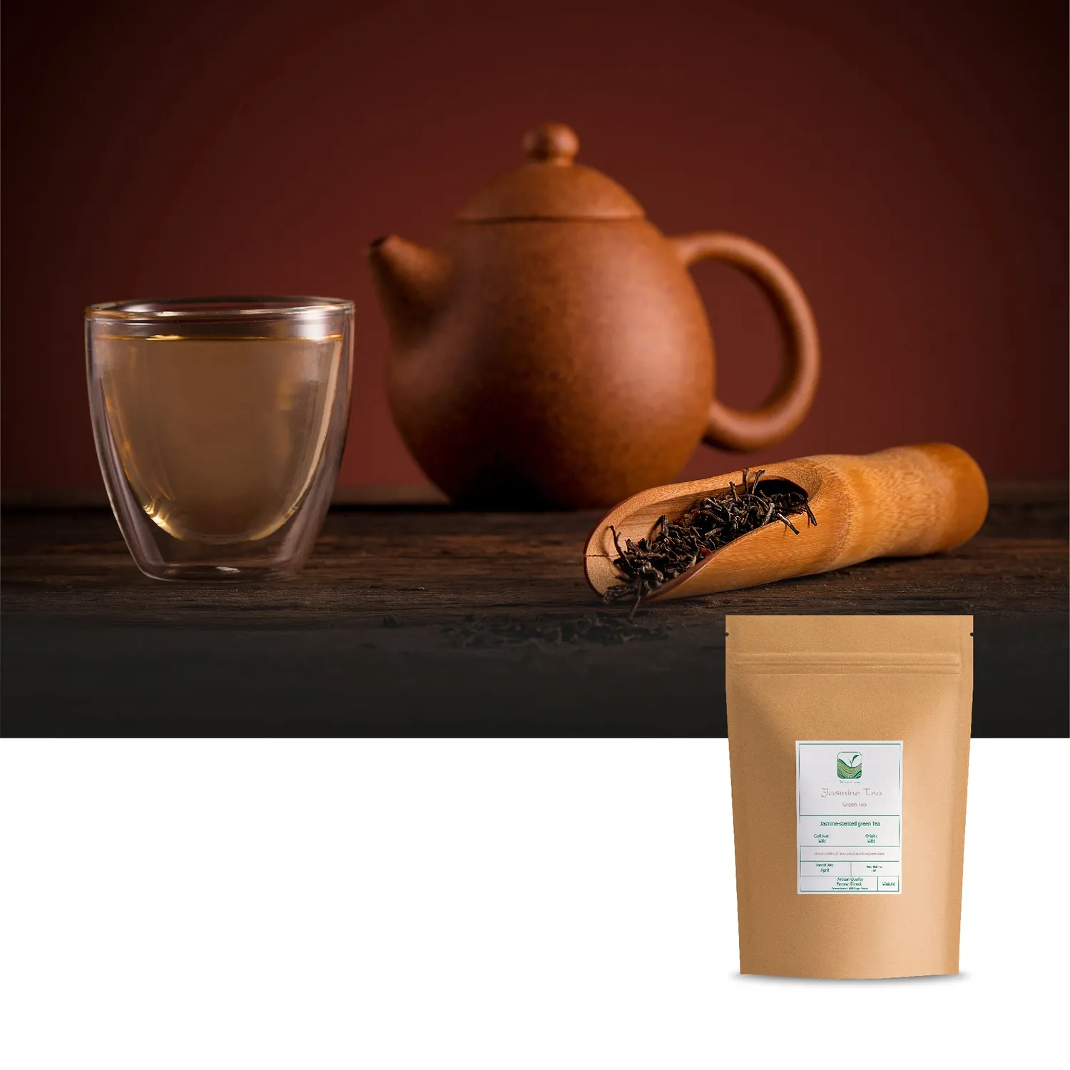 Valley of Tea Jasminte grönt te 100g lösvikt