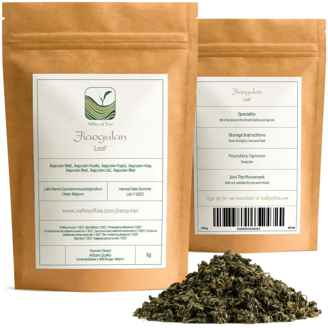 Valley of Tea Jiaogulan örtte stor pack