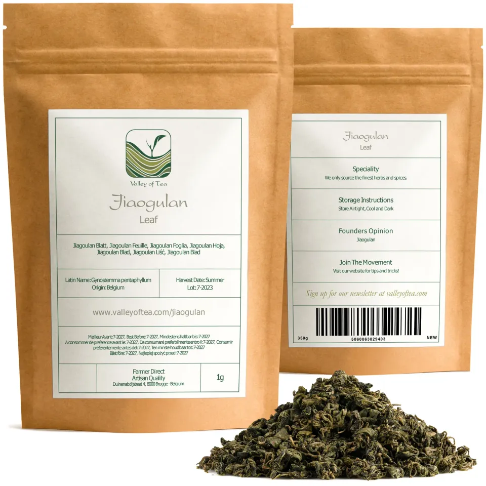 Valley of Tea Jiaogulan örtte stor pack