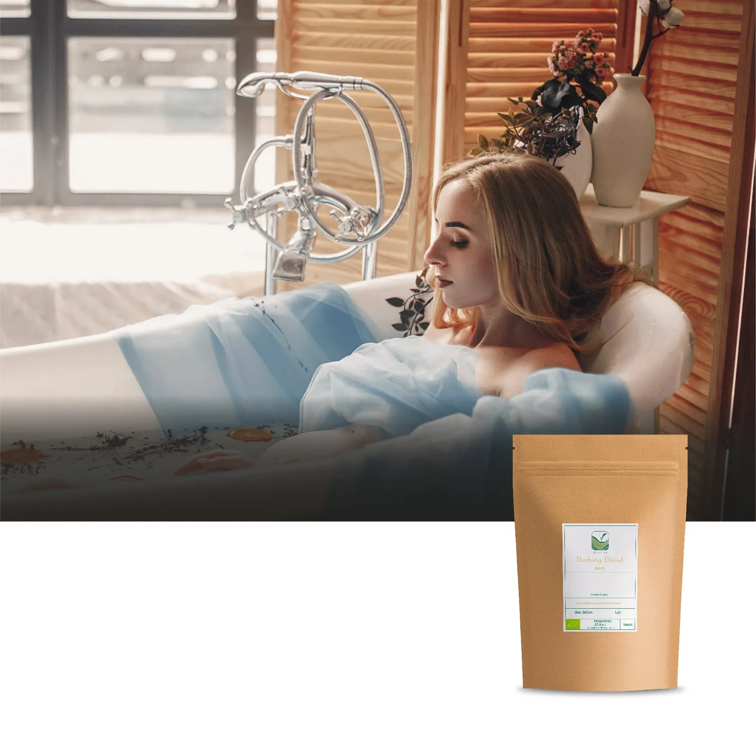 Valley of Tea Badblandning potpurri 100g lavendel
