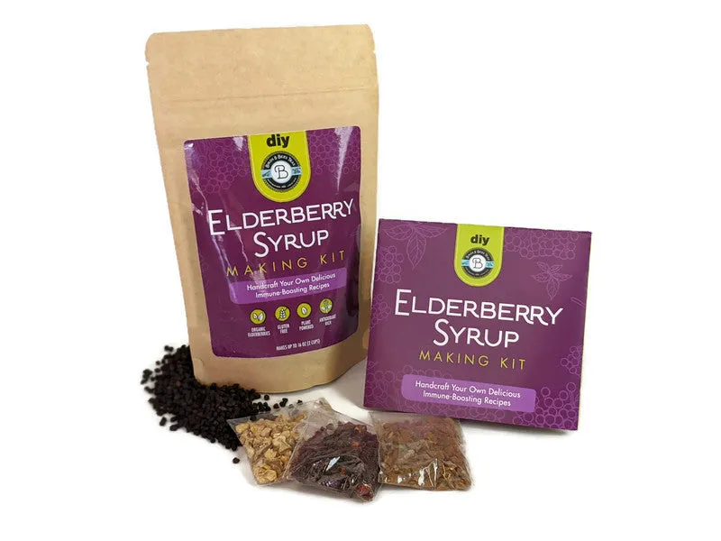 Birds & Bees Tea Elderberry sirapskit Basic fläderbär