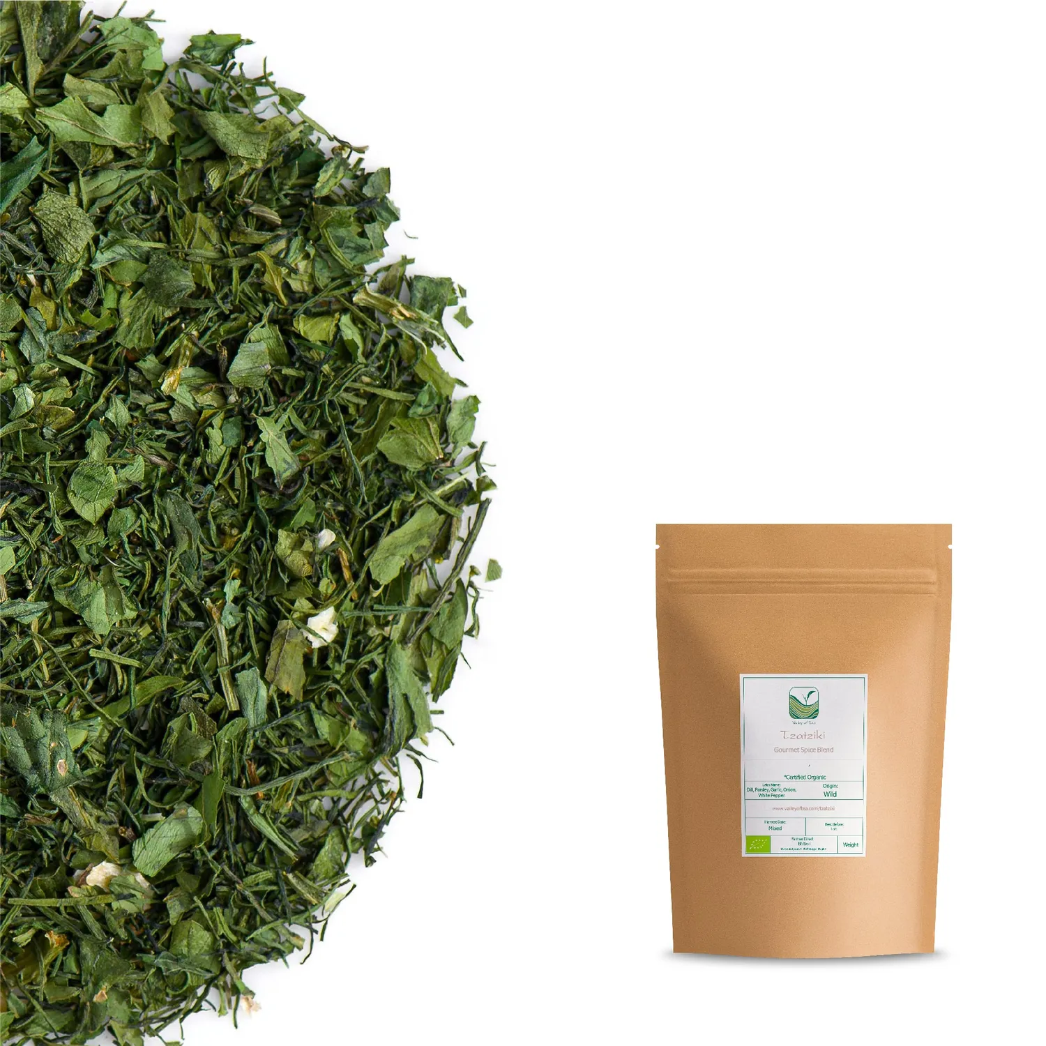 Valley of Tea Tzatziki kryddmix 100g ekologisk