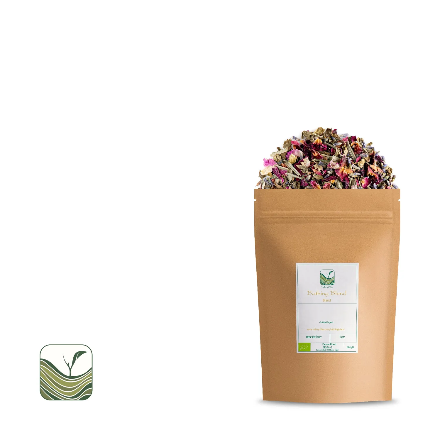 Valley of Tea Badblandning potpurri 100g lavendel