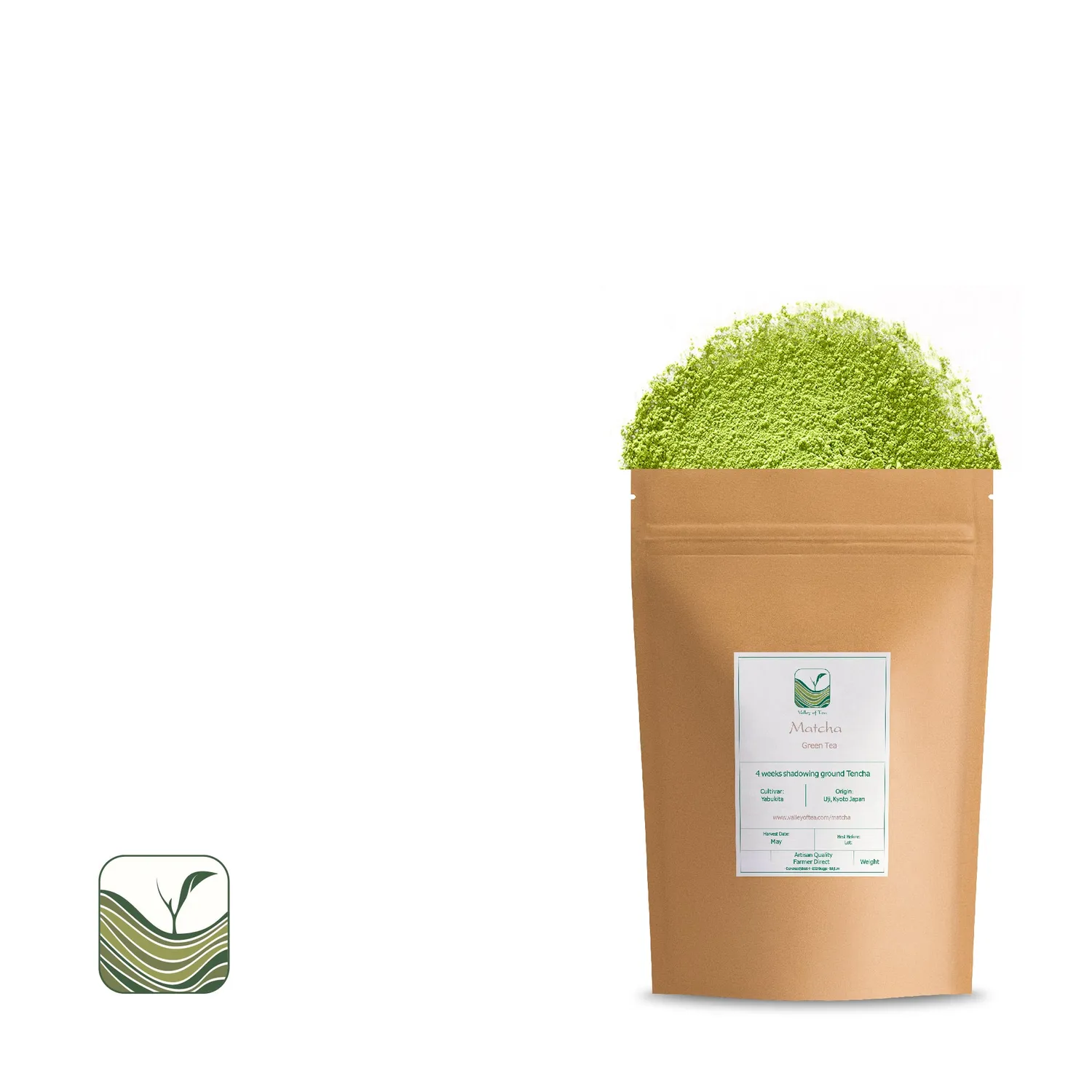 Valley of Tea Matcha grönt te 30g Japan stenmalen