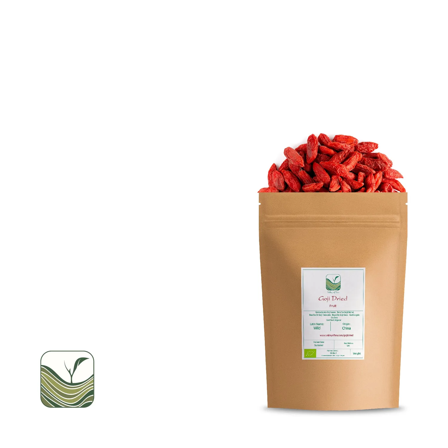 Valley of Tea Gojibär torkade 250g ekologiska