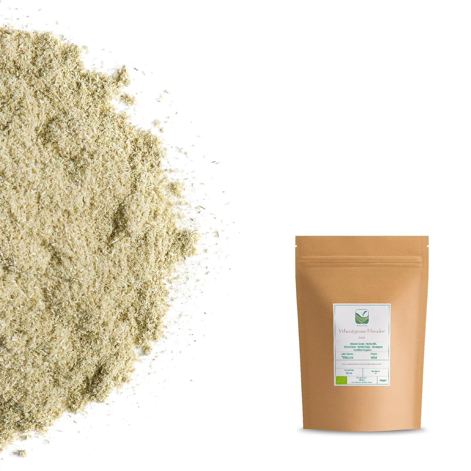 Valley of Tea Vetegräs pulver 250g ekologiskt