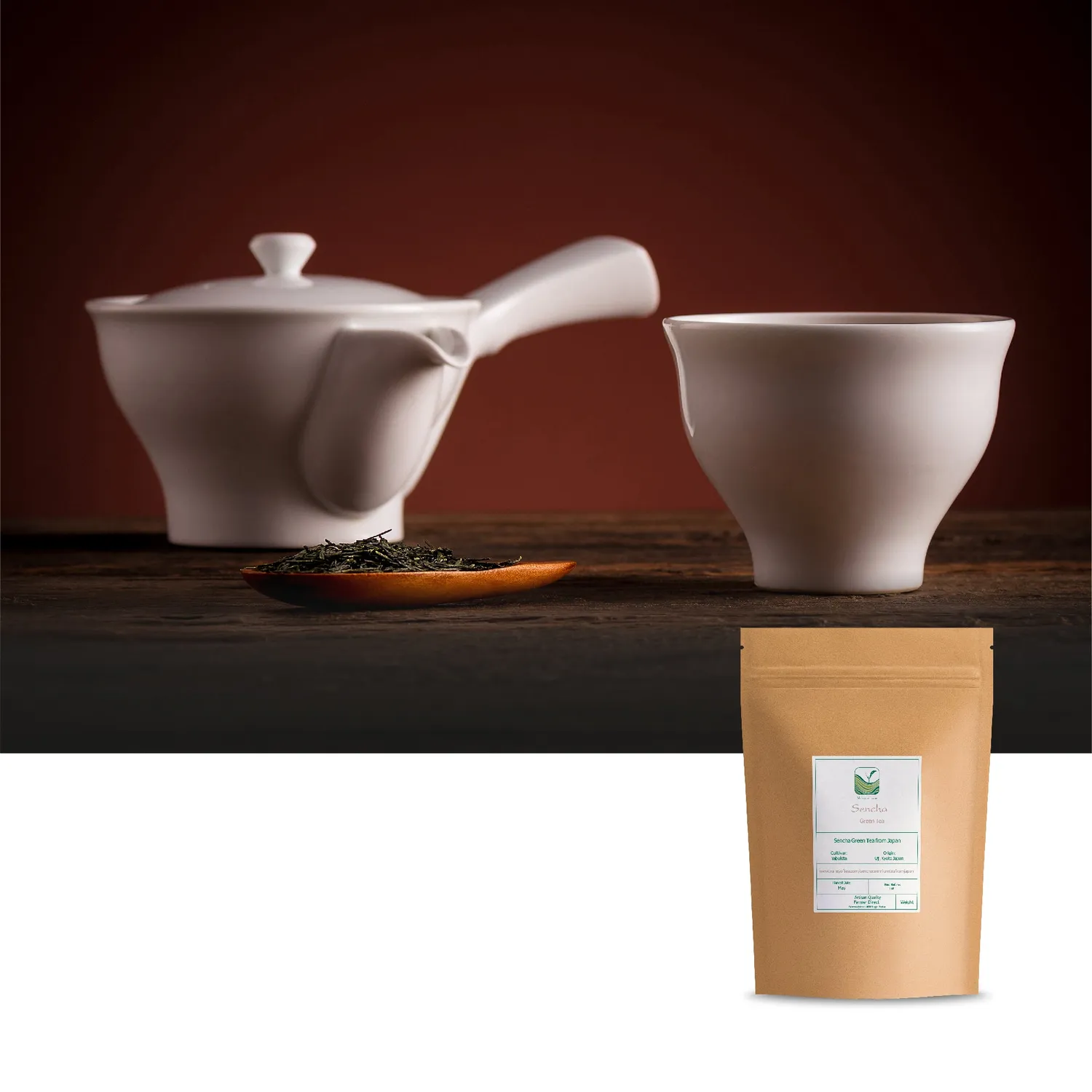 Valley of Tea Sencha grönt te 100g japanskt