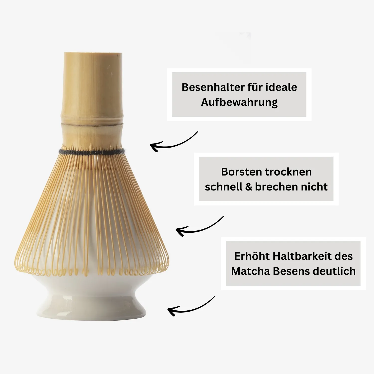 Matcha Magic bambusvisp chasen handgjord