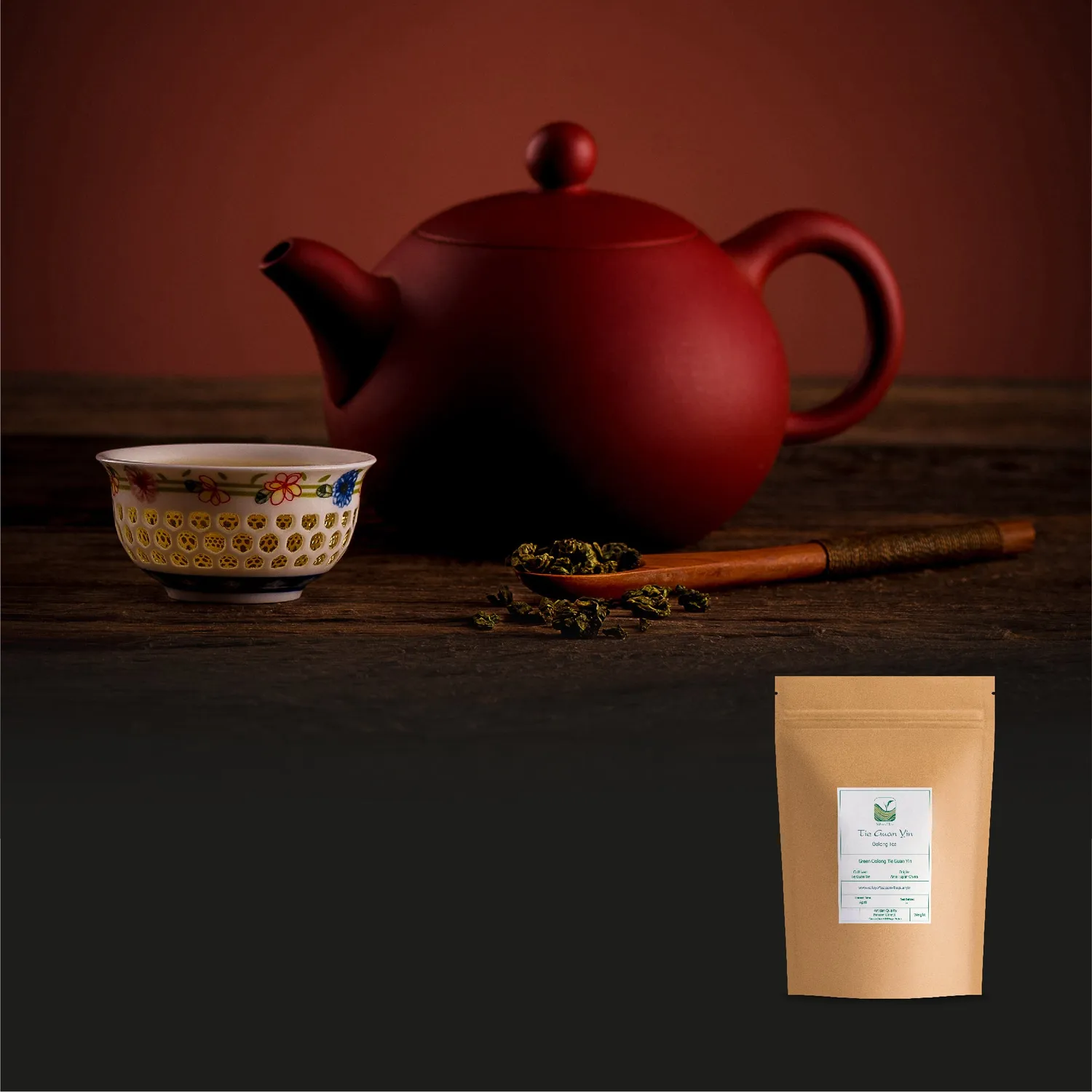 Valley of Tea Tie Guan Yin oolongte 100g blommigt