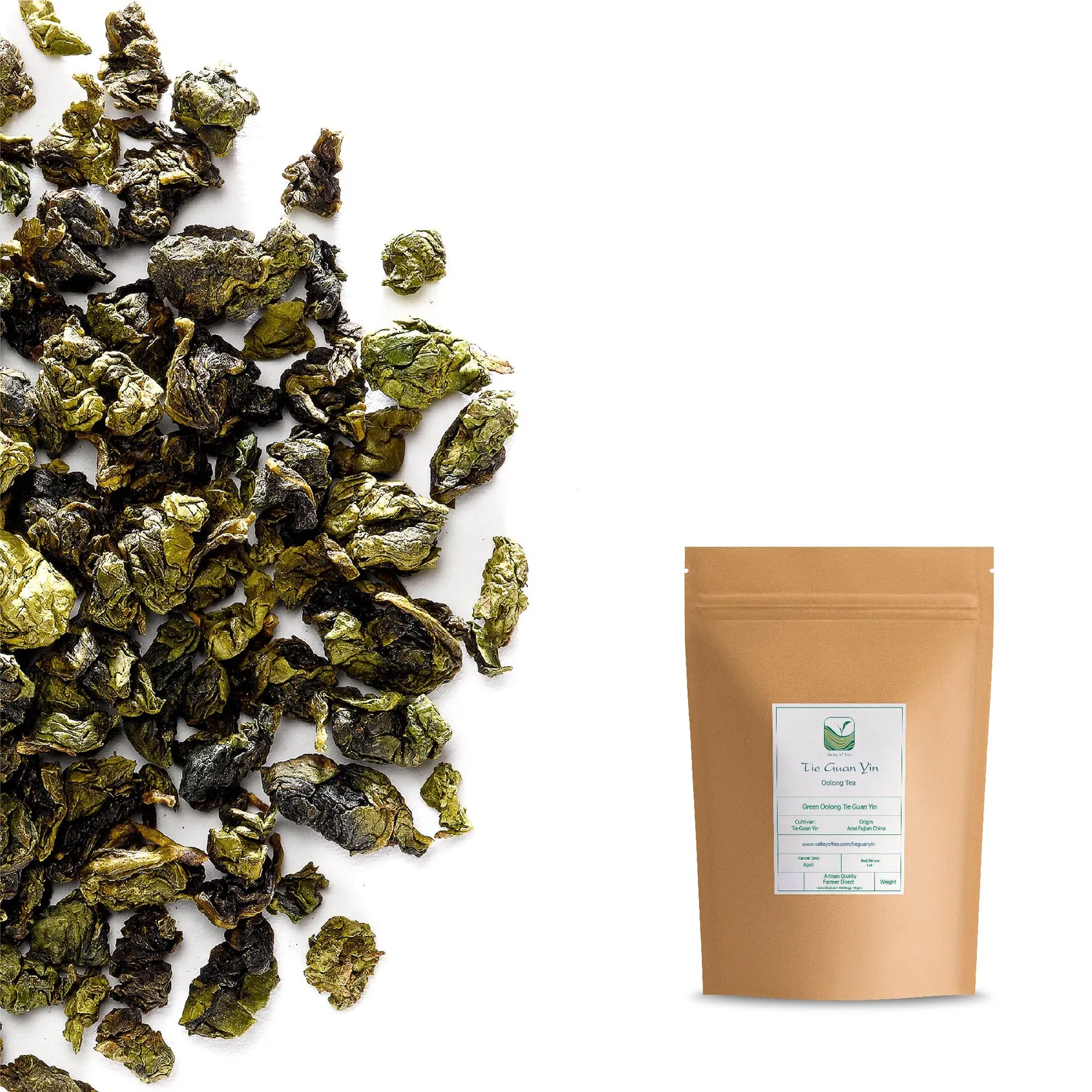 Valley of Tea Tie Guan Yin oolongte 100g blommigt