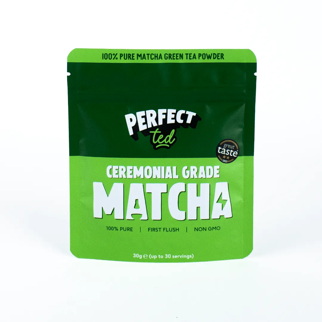 Perfect Ted Matcha Starter Kit matchapulver 2-pack klassisk