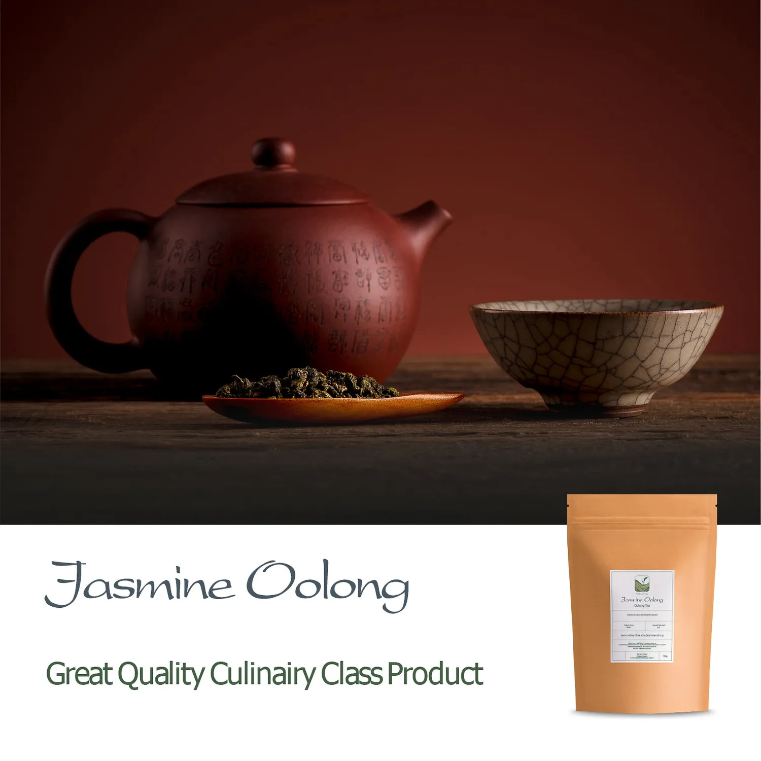 Valley of Tea Jasmin Oolong te 100g