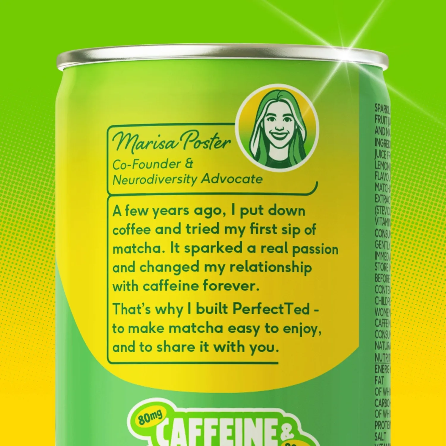 Perfect Ted Lemon Lime energidryck 12-pack