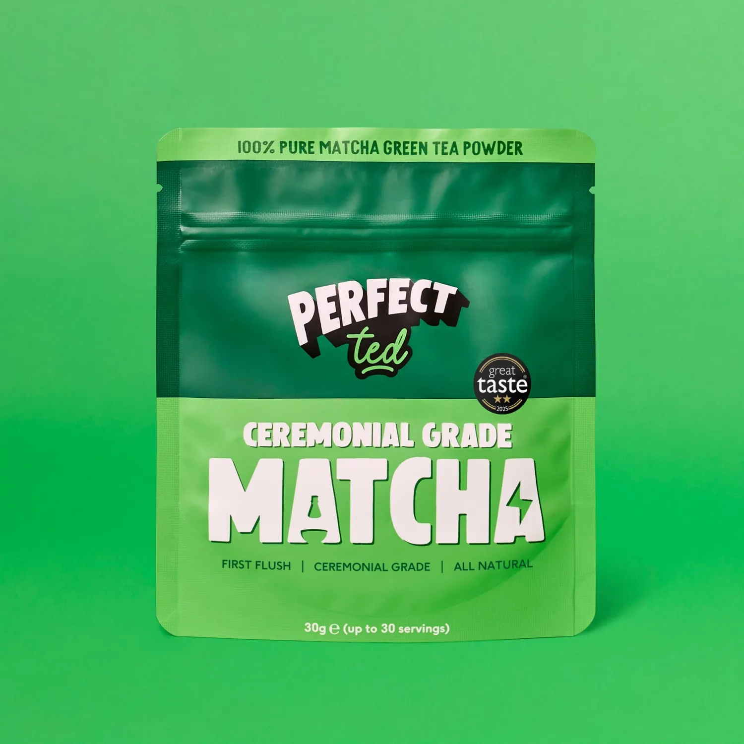 Perfect Ted Best Seller matcha pulver original vanilj 2-pack
