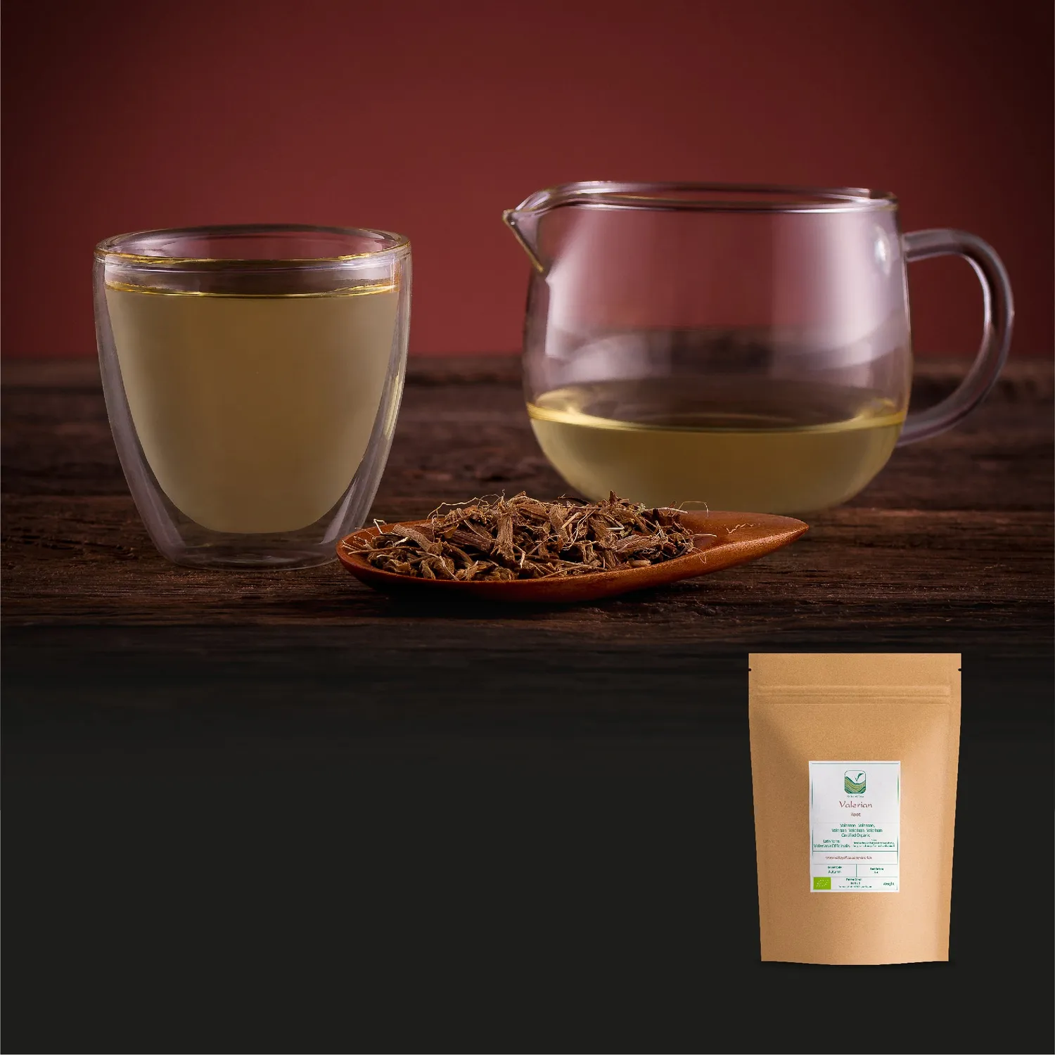 Valley of Tea Vänderot örtte lösvikt 100g barrskog