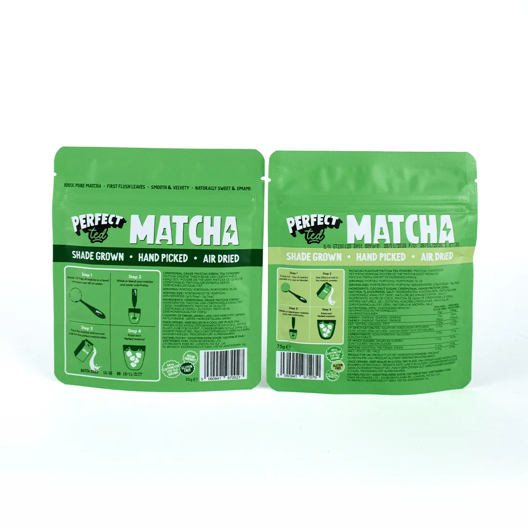 Perfect Ted Pistachio Ceremony Kit matchapulver 2-pack nötig