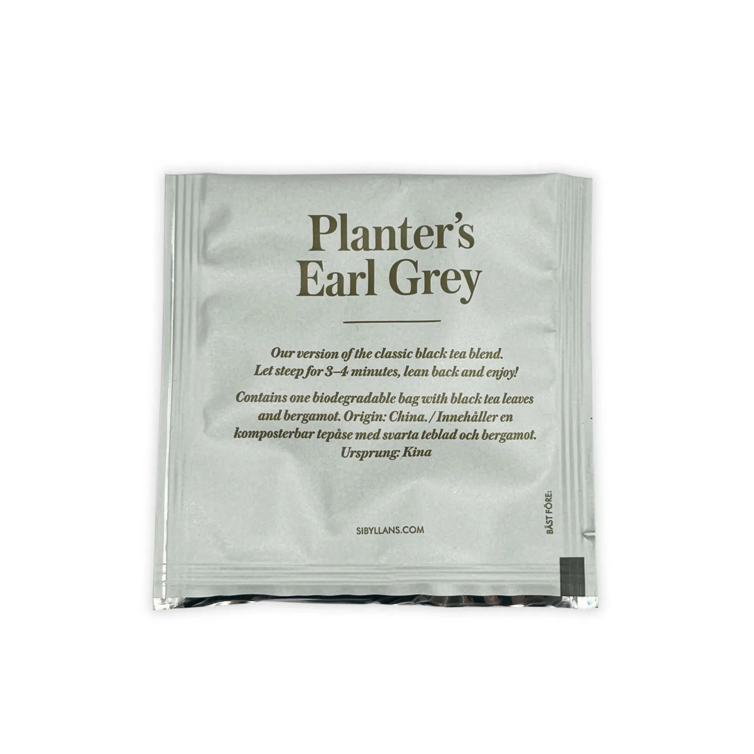 Sir Henry's Planters Earl Grey portionspåsar te