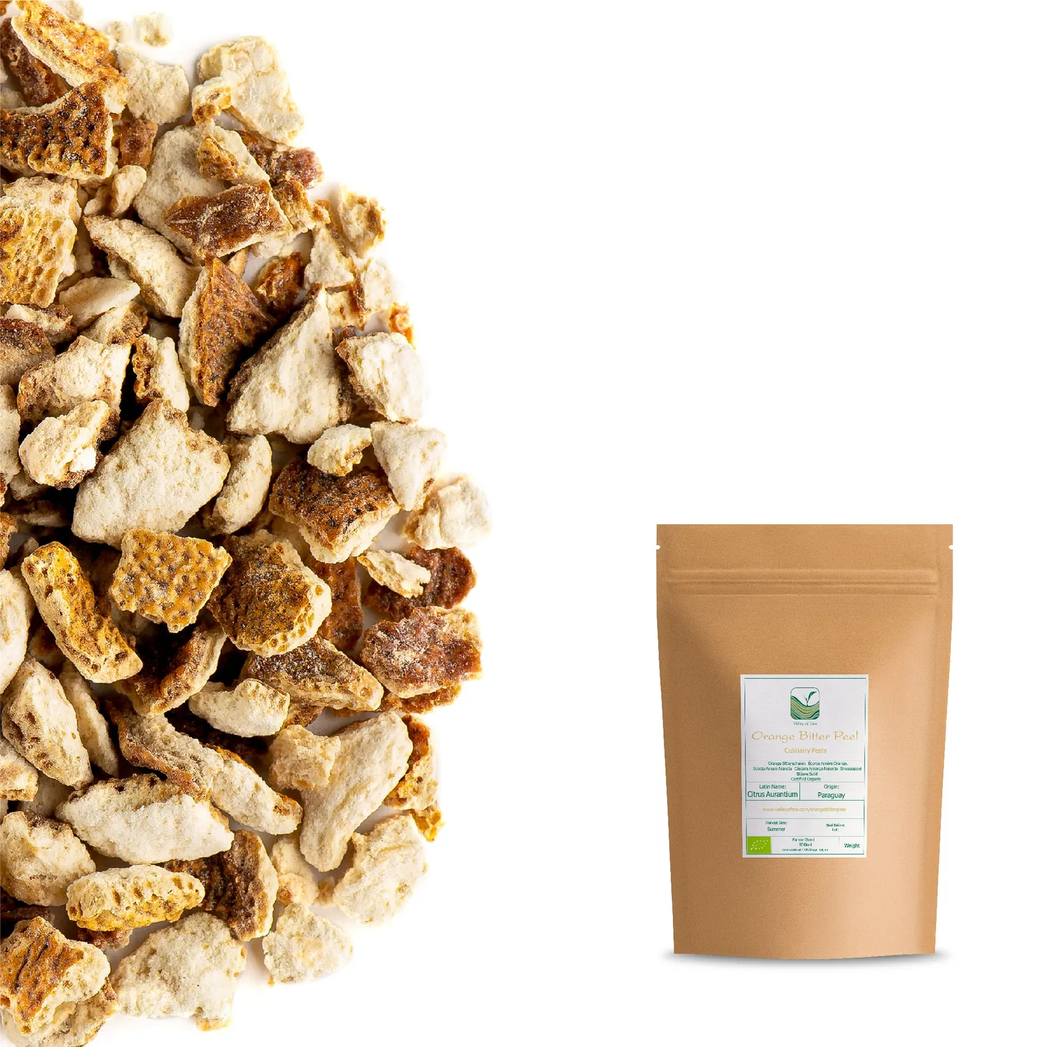 Valley of Tea Pomeransskal krydda 100g citrus