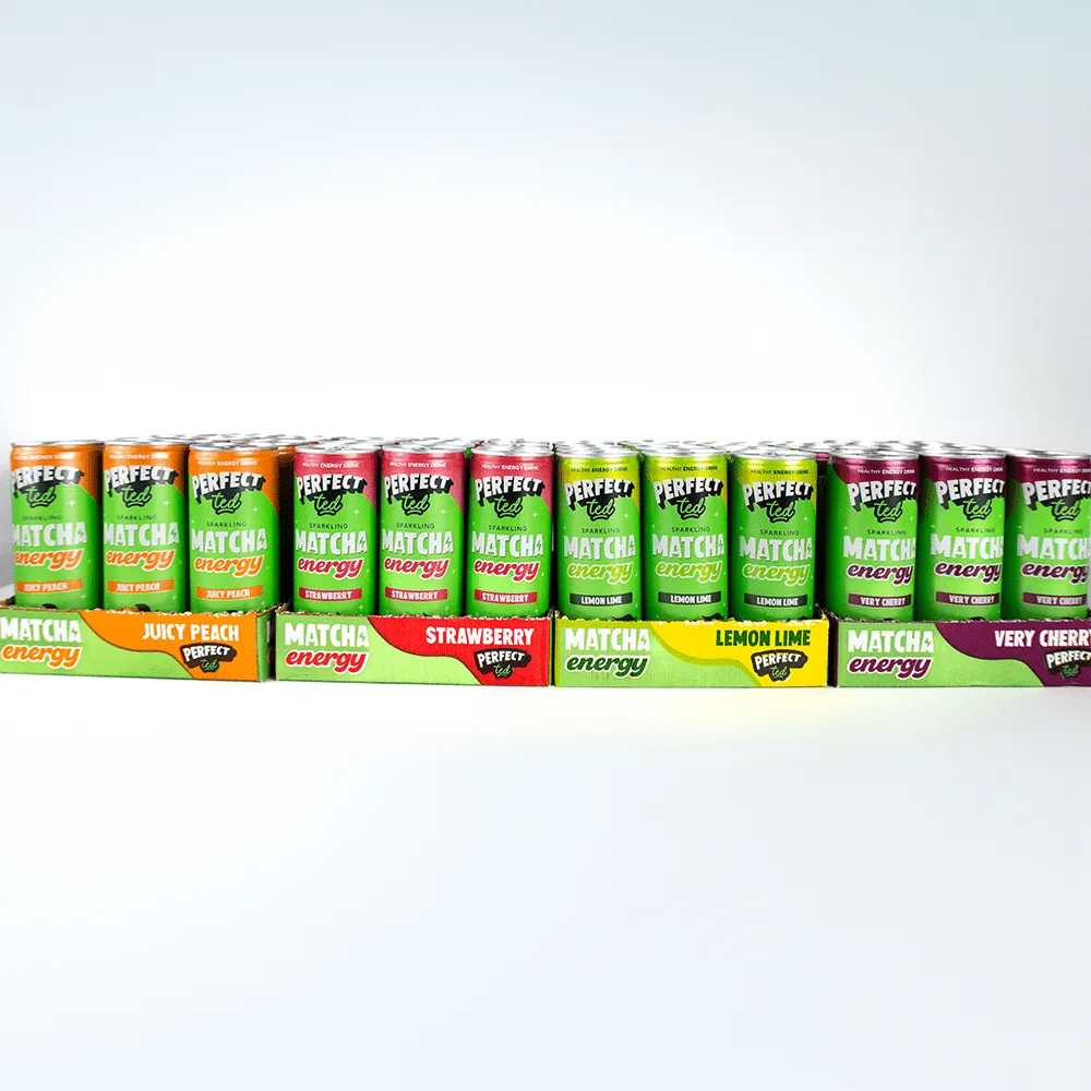 Perfect Ted Maximum Flavour energidryck 48-pack fruktig
