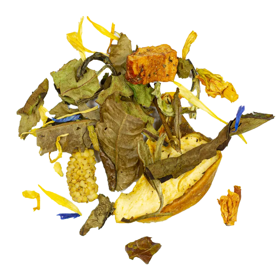 Bönor & Blad Tea Collection Vit Mullbär vitt te 80 g jasmin