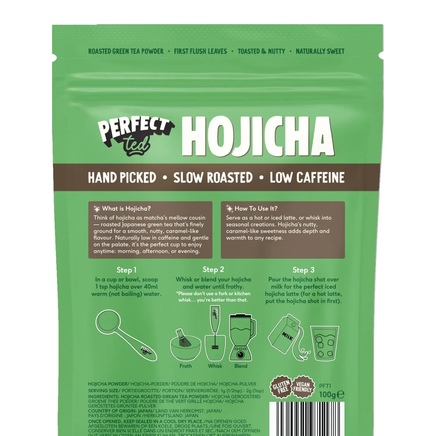 Perfect Ted Hojicha tepulver 30 g rostat