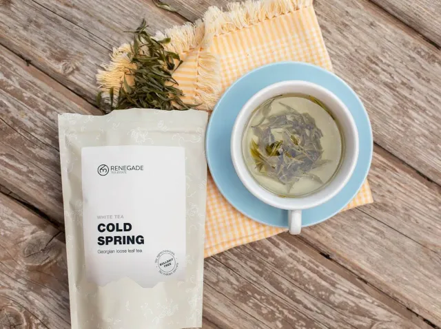 Renegade Tea Estate Cold Spring vitt te 75g friskt