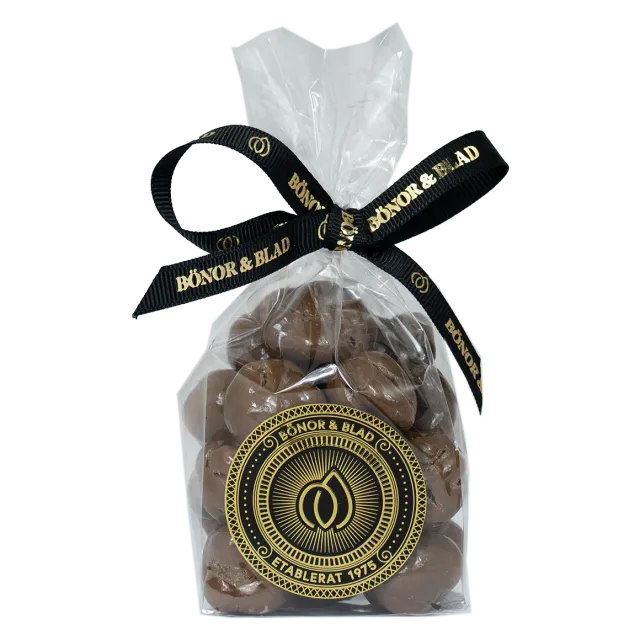 Bönor & Blad chokladpopcorn havssalt krispigt